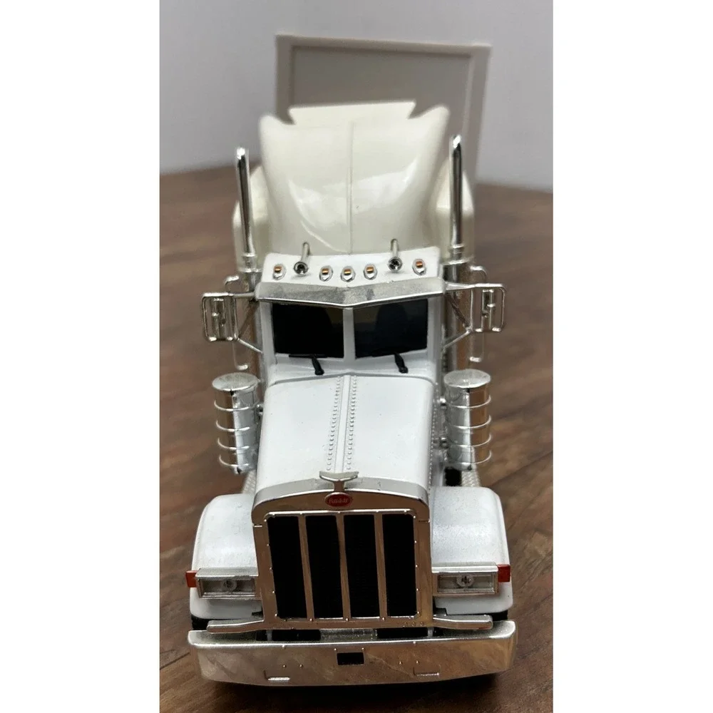 Diecast RARE Boley Peterbilt Pamida Store Semi Truck and‎ Trailer Plastic White